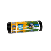 Saci Menajeri Negri 120 L, 10 Buc/Rola, Produsi In Romania