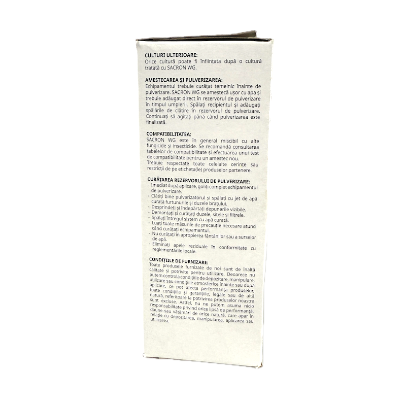 Sacron Wg 500 Gr, Fungicid Sistemic Pentru Cartof