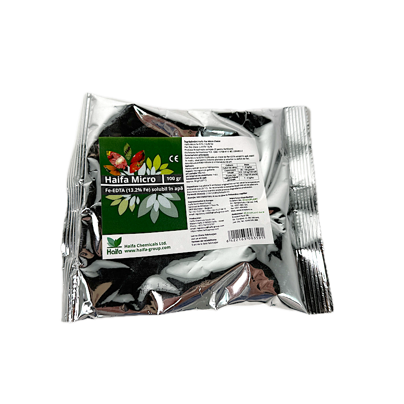 Haifa Micro Fe 13% 100 Gr, Ingrasamant Cu Fier Micro-Chelat