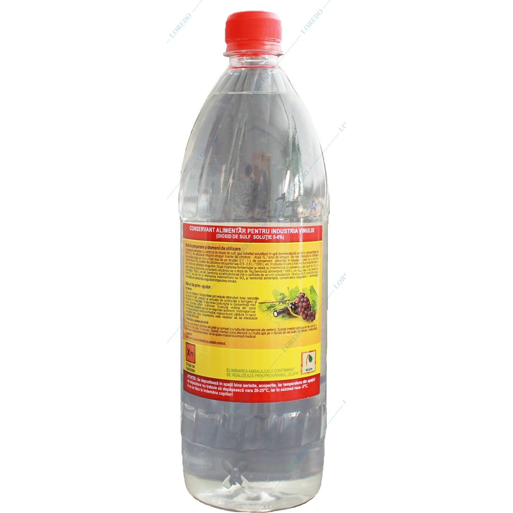 Dioxid De Sulf 1L Conservant Alimentar Pentru Vin
