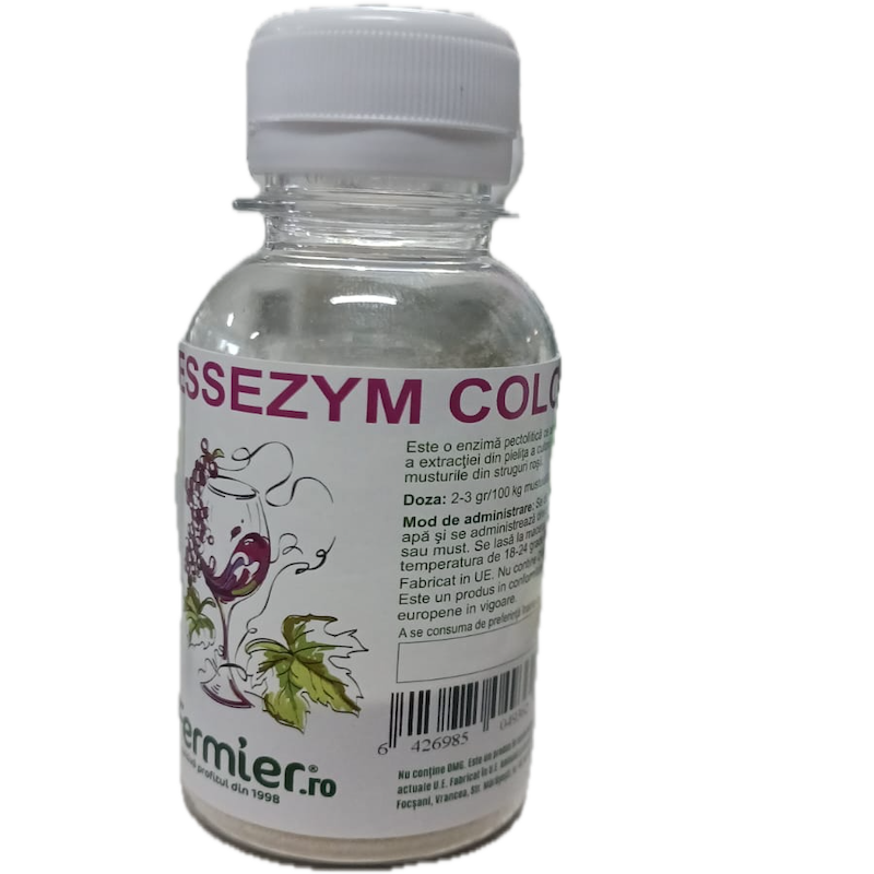 Enzime Essezym Color 20 Gr (Pentru Struguri Rosii, Enzime Extractie Culoare)