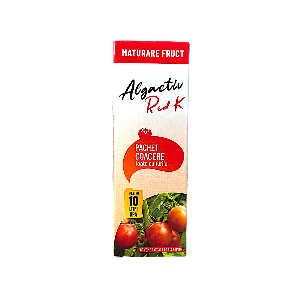 Pachet Coacere Algactiv Red K Pentru 10 L Apa (10 Ml Phylgreen, 30 Ml Red K)