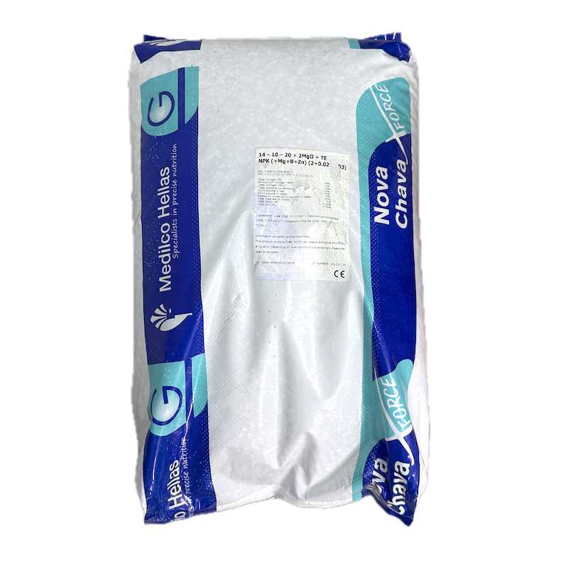 Ingrasamant Complex Nova Chava Force 14-10-20 +2Mgo Ambalaj 25 Kg