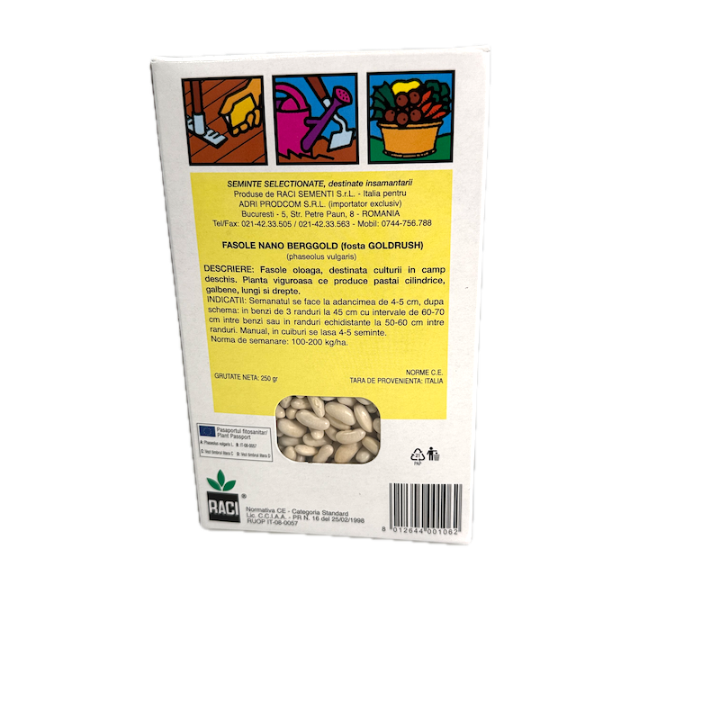 Seminte Fasole Oloaga Galbena Fideluta Bergold 250 Gr, Le Bon Grain