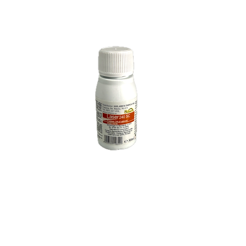 Laser 240Sc 50 Ml Insecticid Contact, Dowagrosciences (Cartof, Castravete, Ceapa, Cires, Mar, Prun, Tomate, Varza, Vita De Vie)