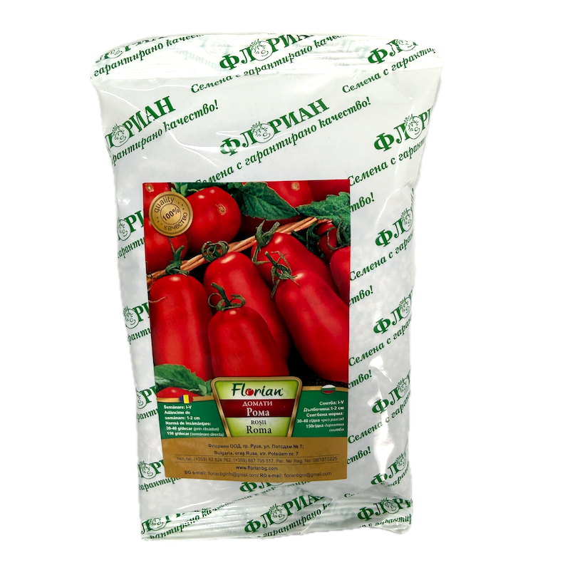 Seminte Tomate Roma 100 Gr, Florian Bulgaria