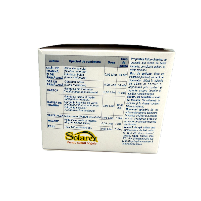 Fostoc (Cyperguard Max) 2 Ml, Insecticid Piretroid (Cartof, Grau, Mazare, Orz, Praz, Rapita, Varza)