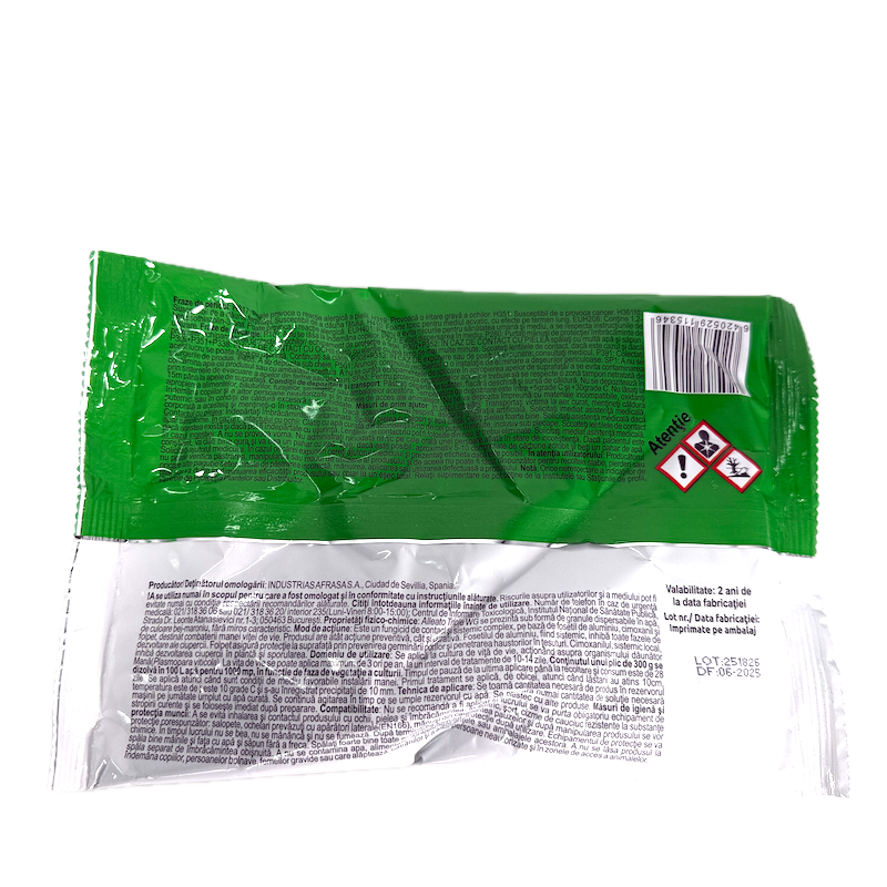Alleato Triple Wg 300 Gr, Fungicid Sistemic Si De Contact, 3 Substante Active (Fosetil De Aluminiu, Cimoxanil, Folpet), Vita De Vie