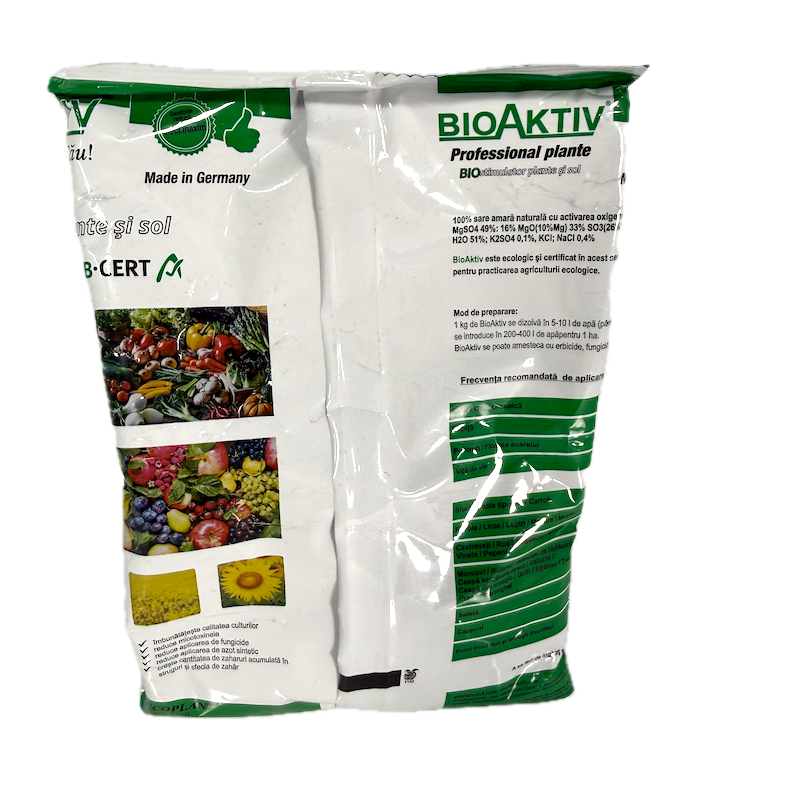 Bioaktiv Profesional Sare Amara 100 Gr, Ingrasamant Plante Si Sol
