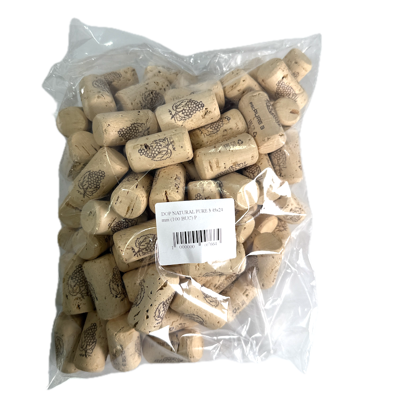 Dop Natural Pure 3 45X24 Mm 100 Buc