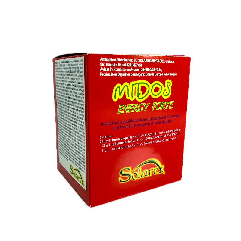 Midos Energy Forte 5 Ml, Insecticid Impotriva Mustelor