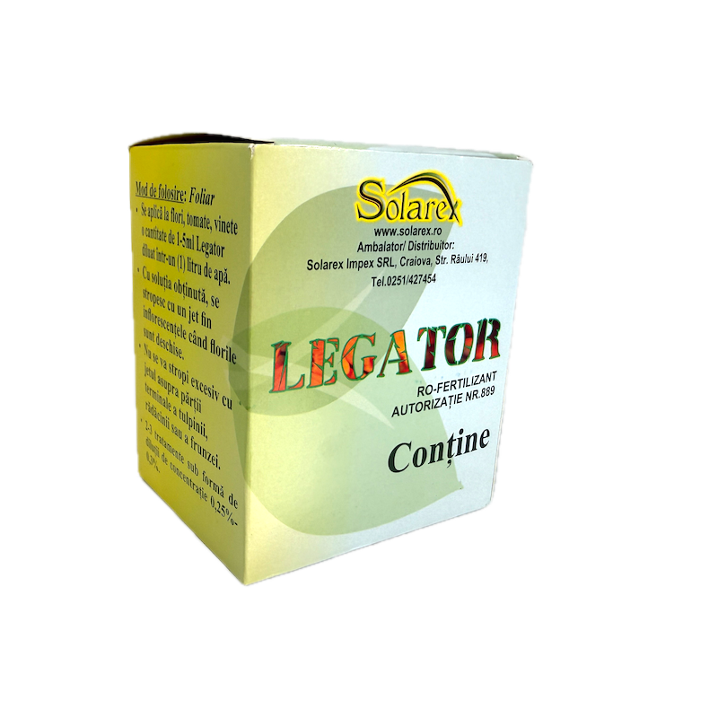 Legator 3 Ml, Stimulator De Legare Pentru Tomate, Vinete 