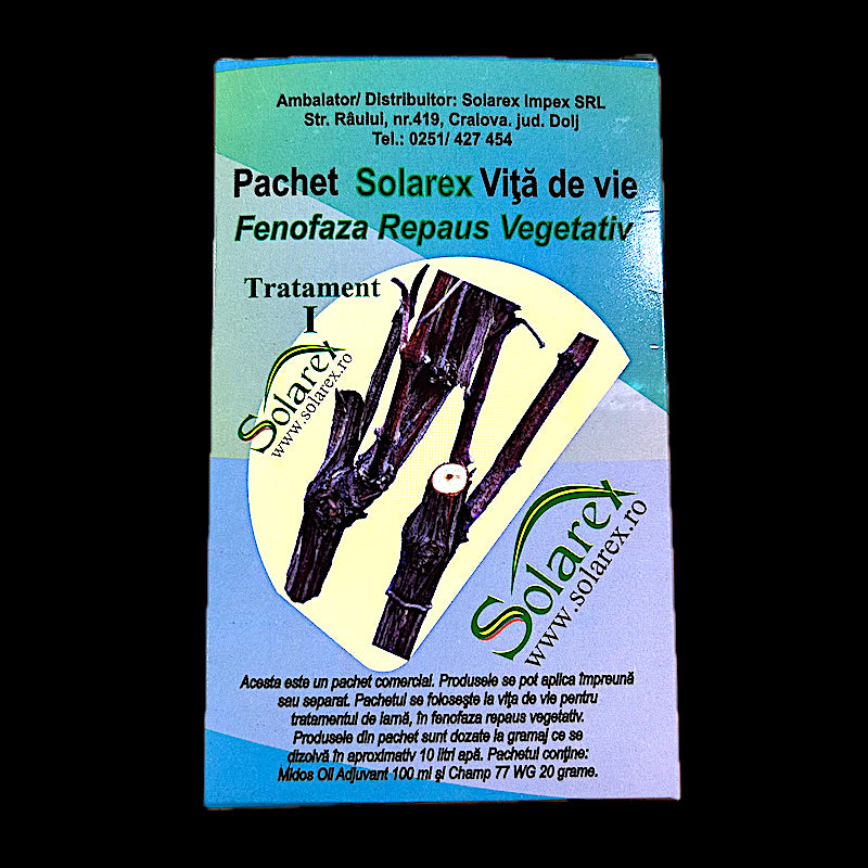 Pachet Tratament 1 Vita De Vie Pt 10L Apa, Solarex, Contine Midos Oil Si Champ 77Wg