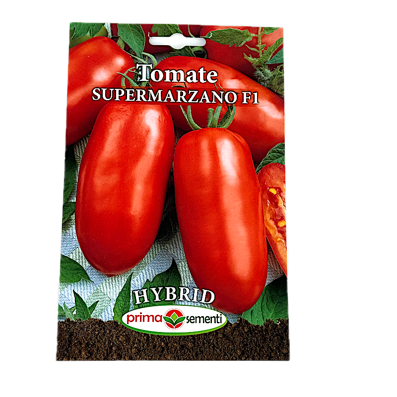 Seminte Tomate Supermarzano F1 0,2 Gr, Prima Sementi