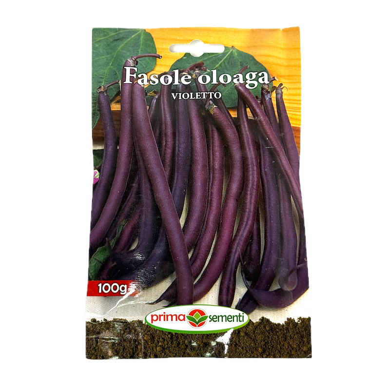 Seminte Fasole Oloaga Lata Violetto 100 Gr, Prima Sementi