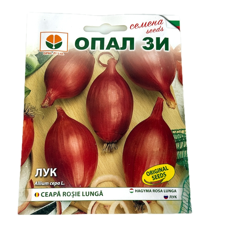 Seminte Ceapa Rosa Lunga 2 Gr, Opalzi Bulgaria