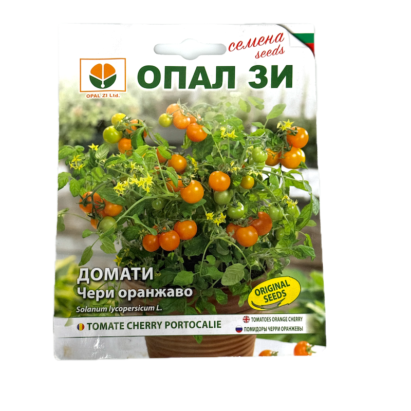 Seminte Tomate Cherry Portocalie 0,2 Gr, Opalzi Bulgaria