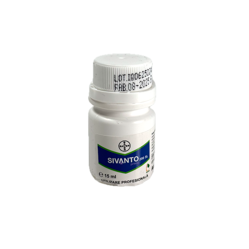 Sivanto Prime 200Sl 15 Ml, Insecticid, Bayer, Afide (Mar, Vinete, Ardei, Castraveti, Tomate, Dovlecei, Salata, Flori Bulboase, Plante Ornamentale)