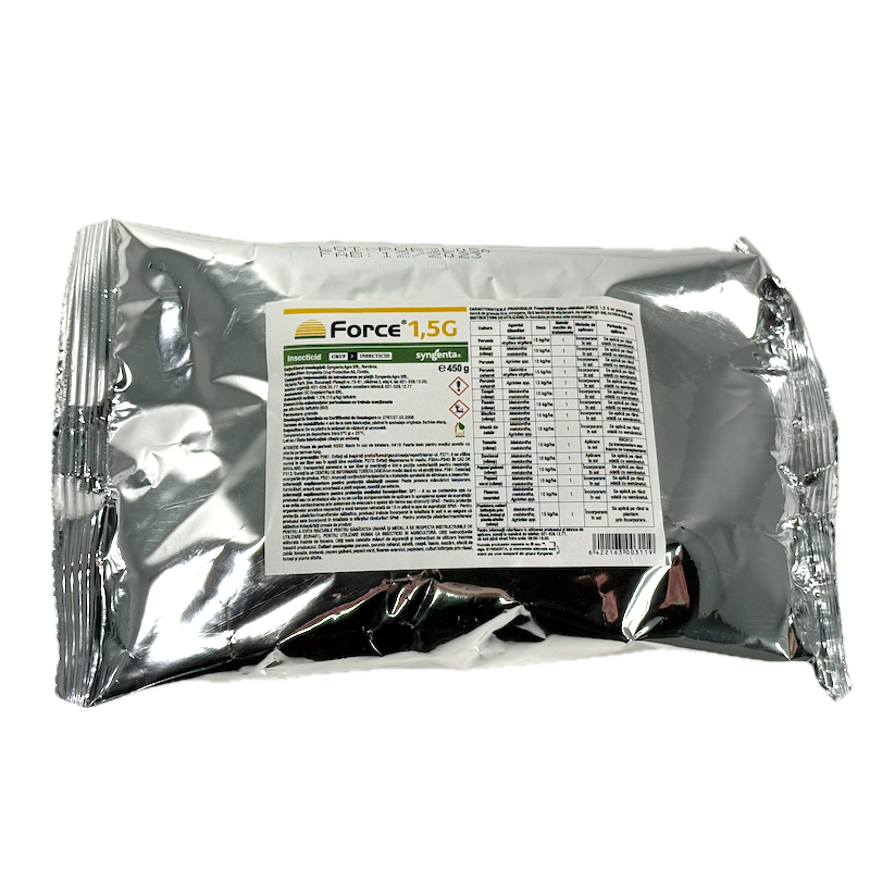 Force 1,5G 450 Gr, Insecticid Contact, Porumb, Syngenta