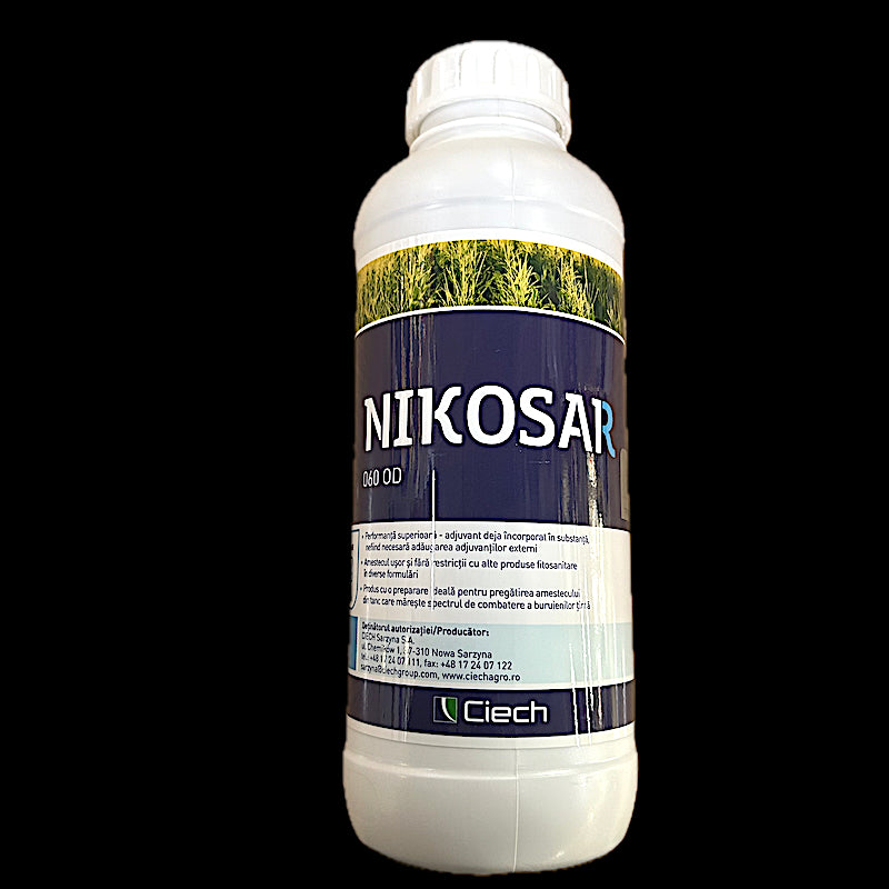 Nikosar 060 Od 1L, Erbicid Sistemic Selectiv Postemergent, Porumb, Ciech Agro, Foliar, Nicosulfuron