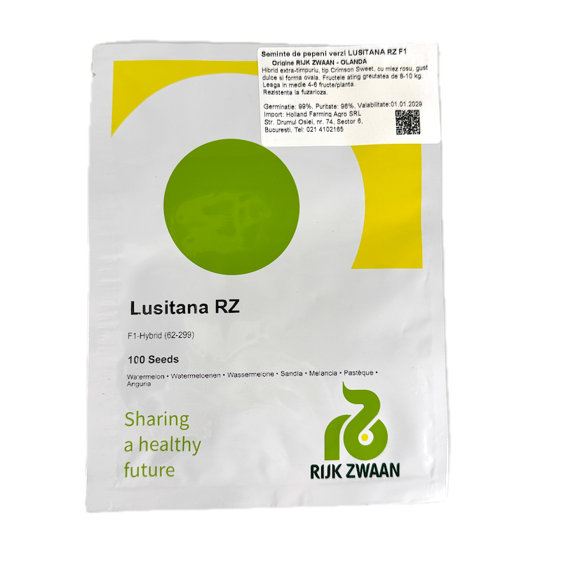 Seminte Pepene Rosu Lusitana Rz F1 100 Seminte