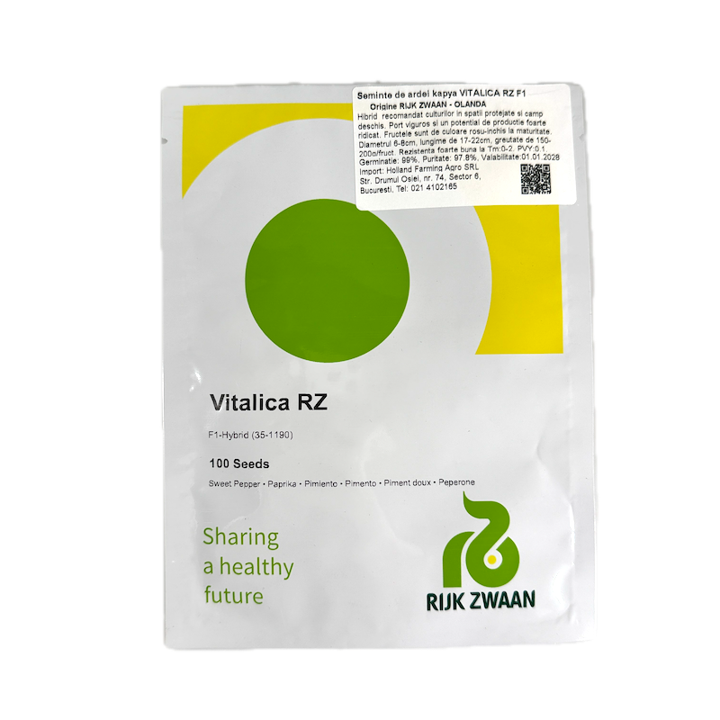 Seminte Ardei Vitalica Rz F1 100 Seminte