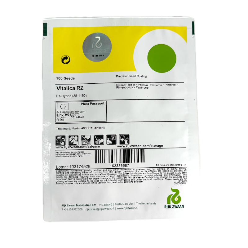 Seminte Ardei Vitalica Rz F1 100 Seminte