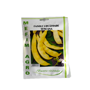Seminte Fasole Urcatoare Galbena Lata Tescana 50 Gr, Mefim