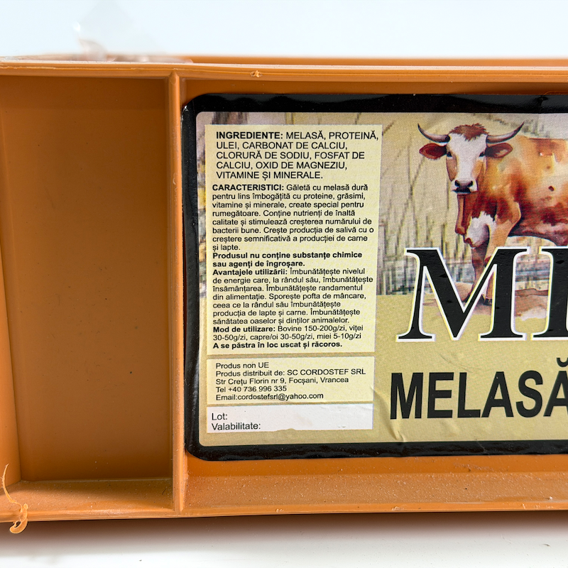 Melasa Cu Vitamine Melavit 15 Kg