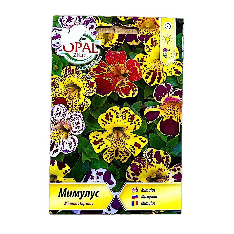 Seminte Flori Mimulus Tigrinus 0,2 Gr, Opalzi Bulgaria