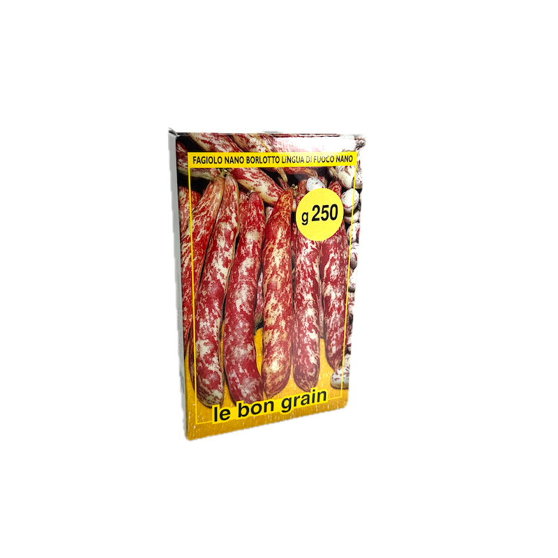 Seminte Fasole Urcatoare Pestrita Borlotto 250 Gr, Le Bon Grain