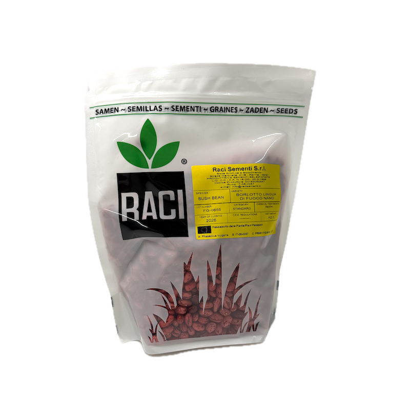 Seminte Fasole Urcatoare Pestrita Borlotto 1 Kg, Raci Sementi