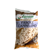 Seminte Fasole Pitica Pentru Boabe Albe Cannelino 1 Kg, Agrosem