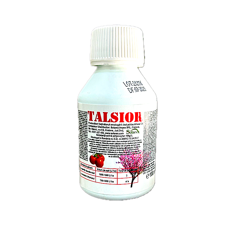 Talsior 100 Ml, Insecticid De Contact Si Ingestie, Afrasa, Pomi (Paduchele De San Jose), Tomate Sera (Musca Alba De Sera)