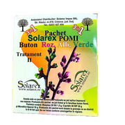 Pachet Stropirea 2 (Buton Roz, Alb, Verde), Pentru Pomi Pentru 10 L Apa, Solarex, (Contine Mospilan, Cupridin, Microthiol Special)