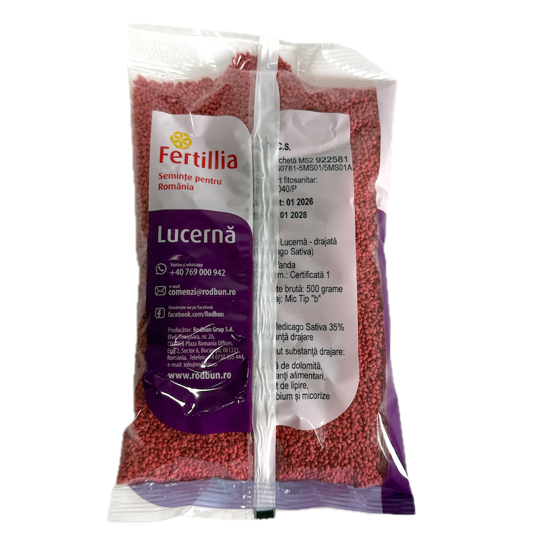 Seminte Lucerna Vanda 500 Gr, Fertillia