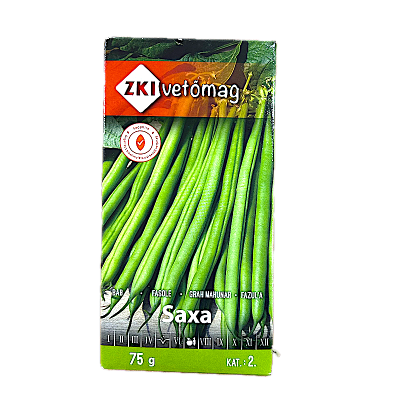 Seminte Fasole Verde Oloaga Saxa 75 Gr, Zki