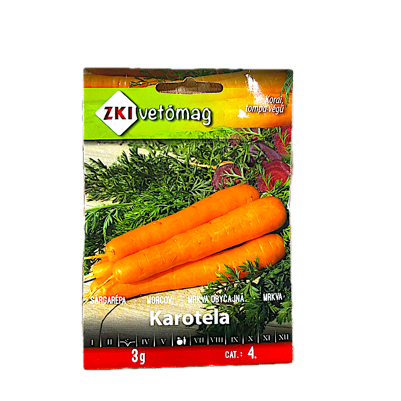 Seminte Morcov Karotela 3 Gr, Zki