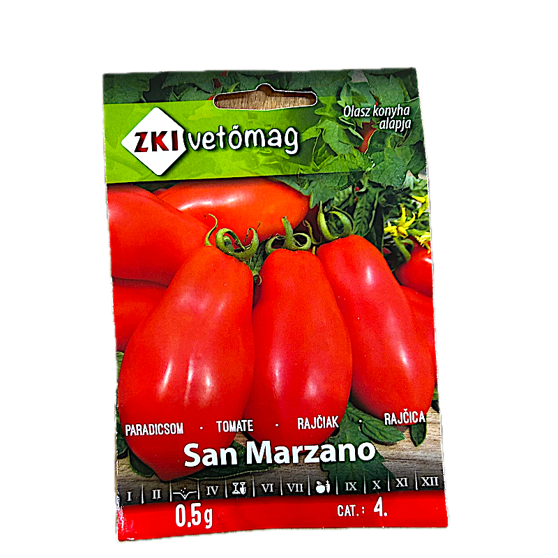 Seminte Tomate San Marzano 0,5 Gr, Zki