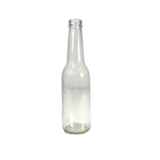 Sticla 275 Ml Cu Capsa Tip Crown, Alba/Transparenta, Pentru Suc/Bere/Limonada