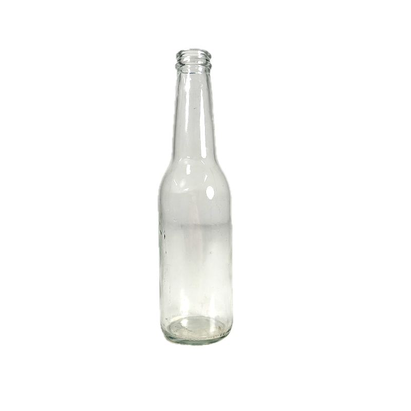 Sticla 275 Ml Cu Capsa Tip Crown, Alba/Transparenta, Pentru Suc/Bere/Limonada