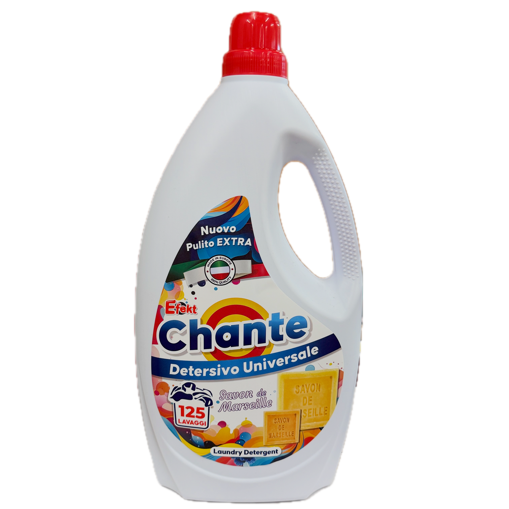 Efekt Detergent Gel Universal Chante 5L, 125 Spalari, Savon De Marseille