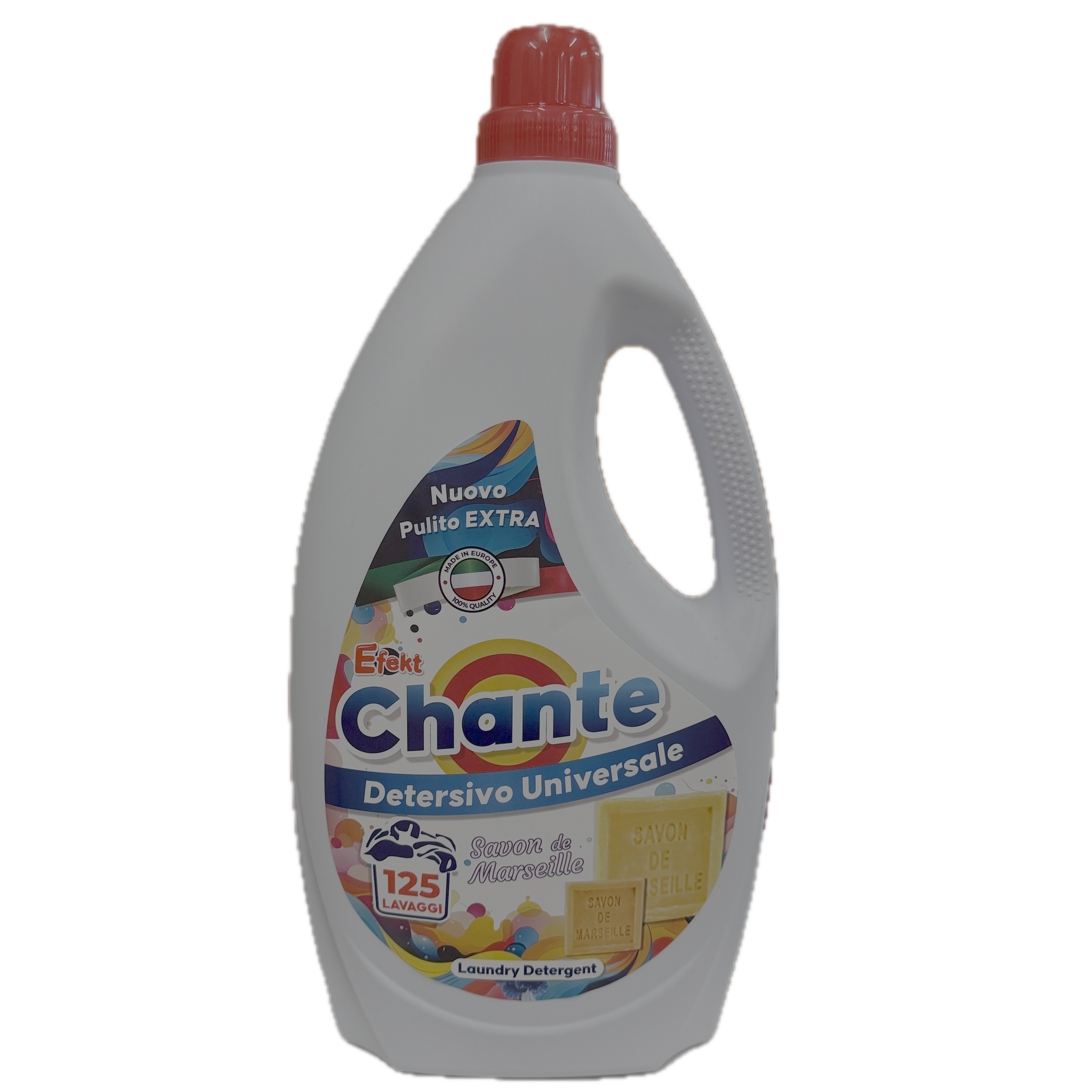 Efekt Detergent Gel Universal Chante 5L, 125 Spalari, Savon De Marseille
