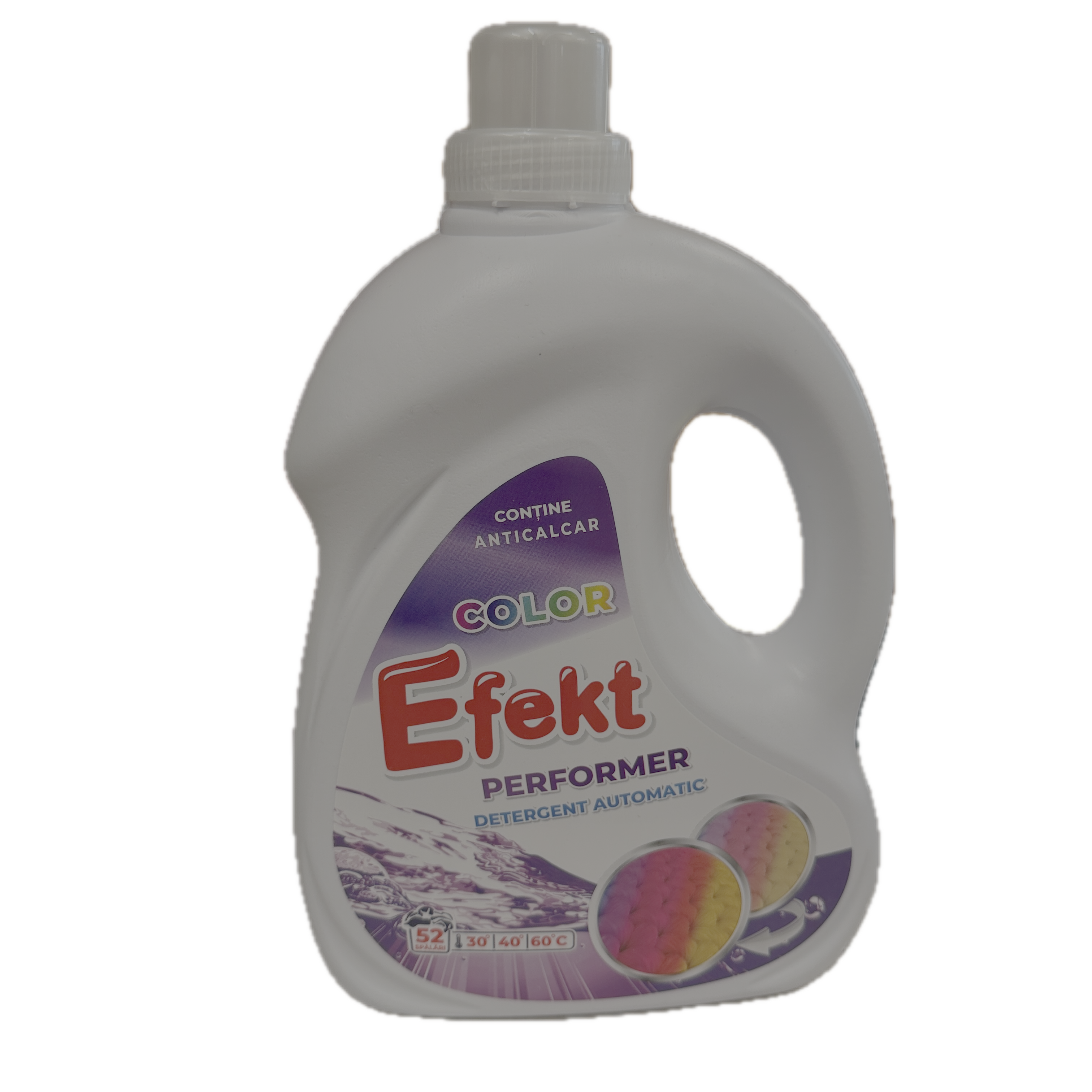 Efekt Detergent Rufe Colorate 1820 Ml, 52 Spalari, Efect Anticalcar