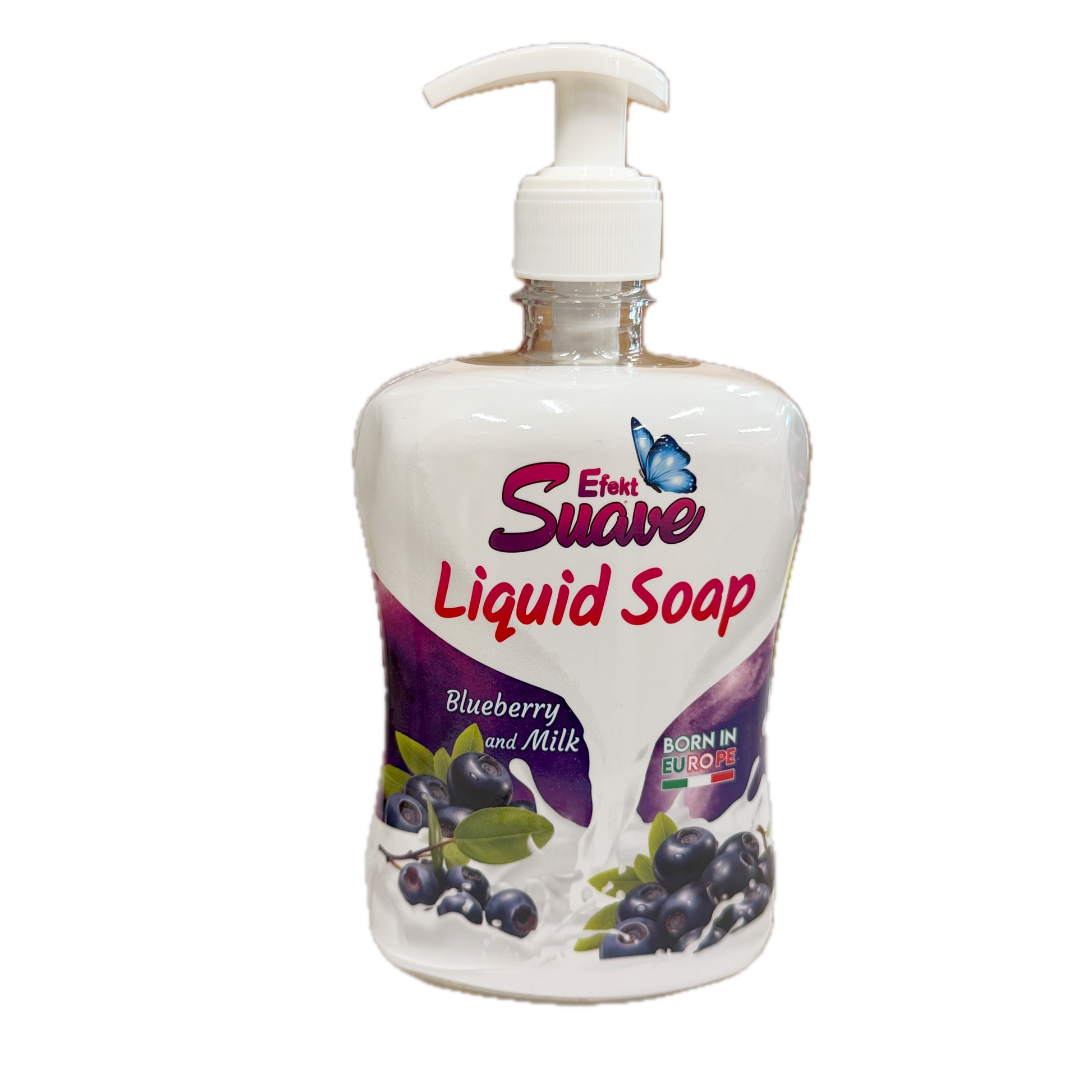 Efekt Suave Sapun Lichid Blueberry & Milk 650 Ml