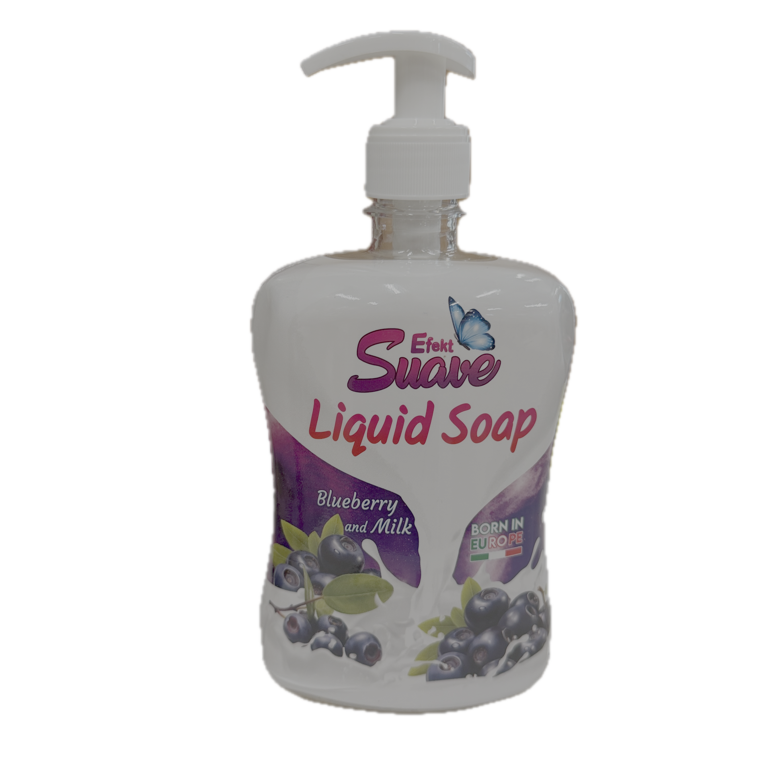 Efekt Suave Sapun Lichid Blueberry & Milk 650 Ml