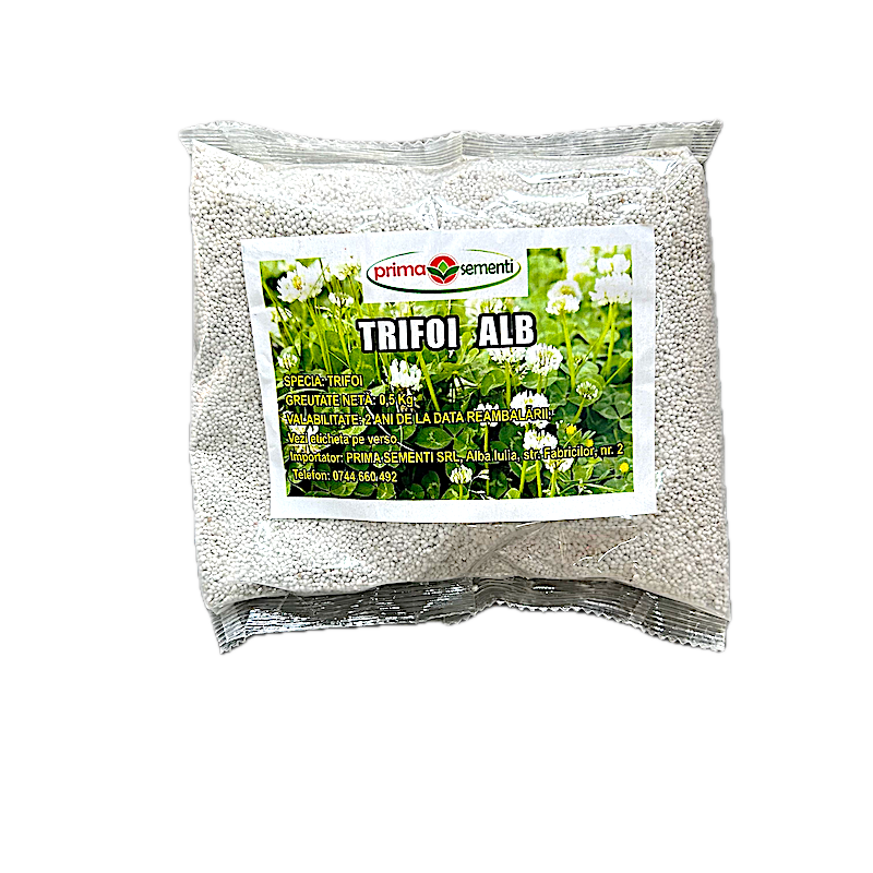 Seminte Trifoi Alb 500 Gr, Prima Sementi