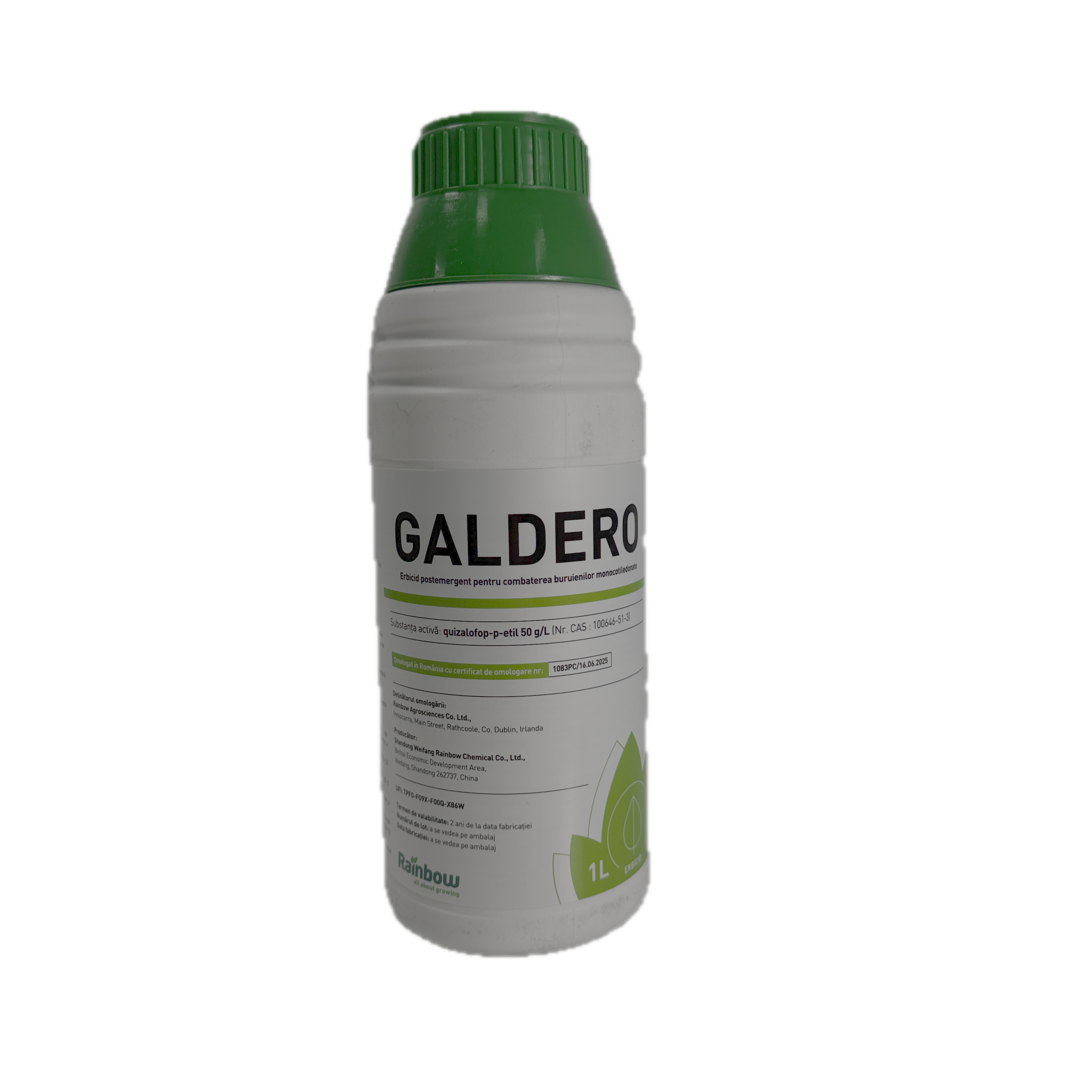Galdero 1L, Erbicid Postemergent Pentru Buruieni Monocotiledonate