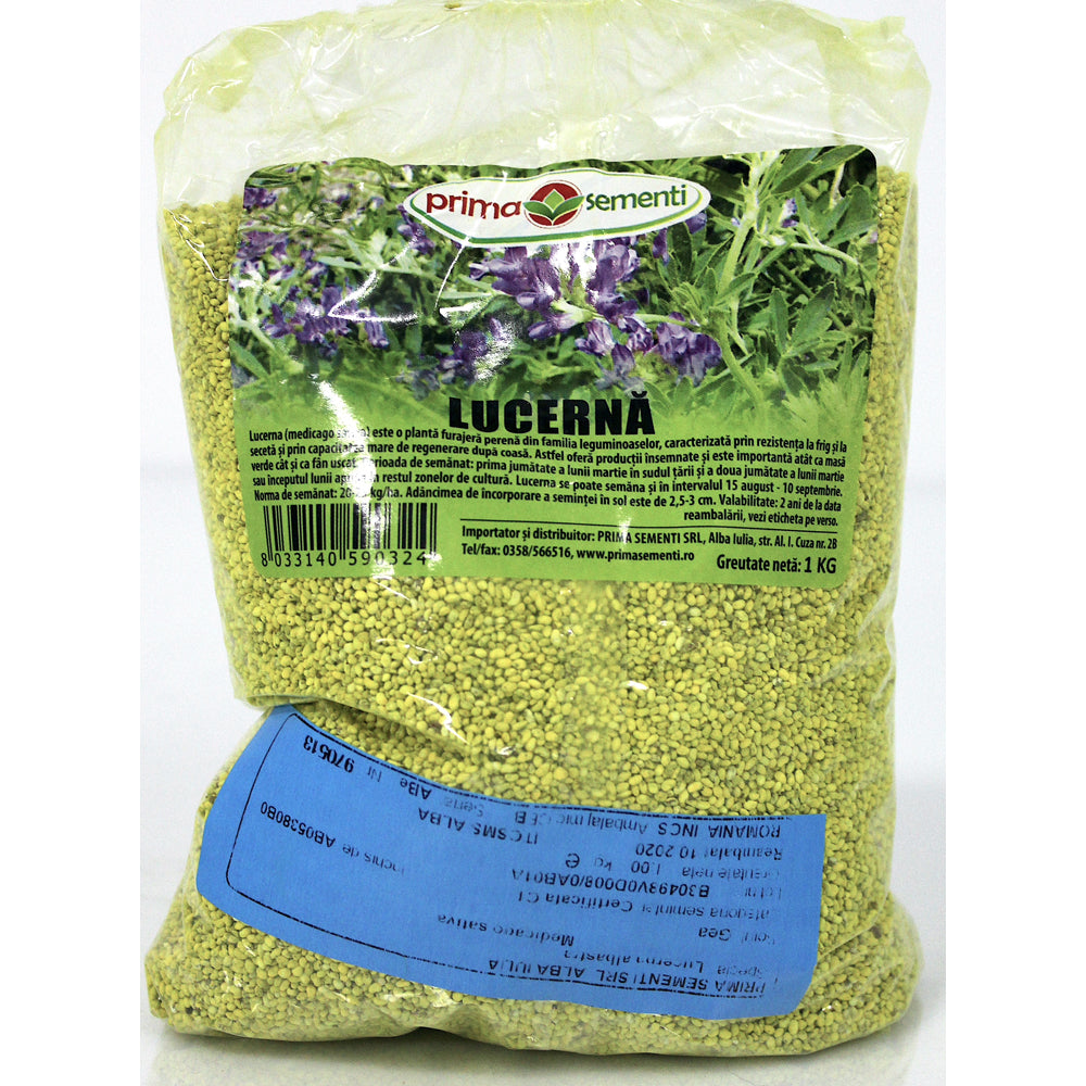 Seminte Lucerna Prima Sementi 1Kg
