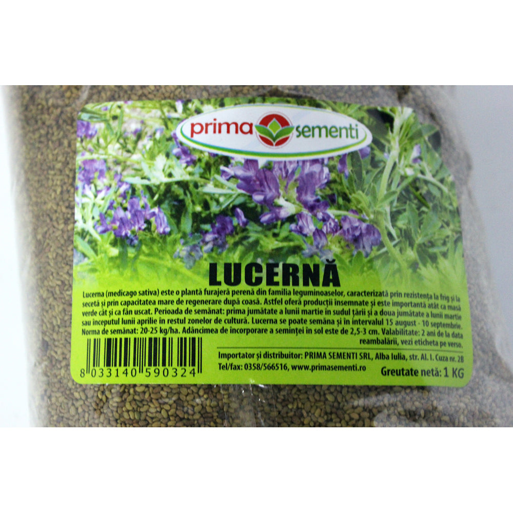 Seminte Lucerna Prima Sementi 1Kg